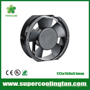 YOFOLON high pressure industrial ac motor fan 172mm 7 inch 220v AC cooling fan